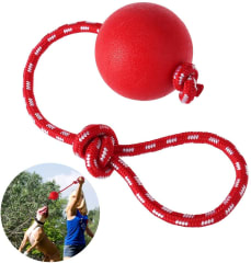 JUGUETE PERRO C/TIRADOR PELOTA MASISA