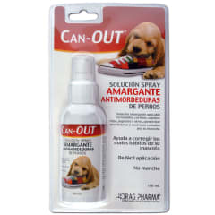 CAN OUT AMARGANTE ANTIMORDEDURAS PERRO 100 ML