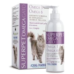 SUPERPET GATO OMEGA 3/6 125 ML VITAMINAS