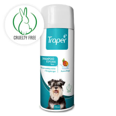 SHAMPOO ESPUMA EN SECO PERRO TRAPER 170ML