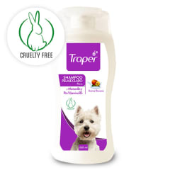 SHAMPOO PERRO PELAJE CLARO TRAPER 260ML