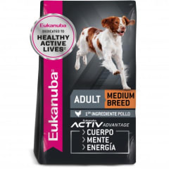 EUKANUBA PERRO ADULTO MEDIUM BREED 15KG
