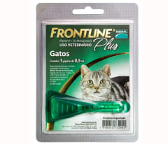 FRONTLINE PLUS PIPETA ANTIPULGAS GATOS HASTA 5 KG