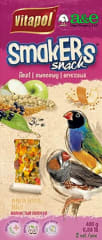 SMAKERS FRUIT PARA PINZONES CEBRA Y AVES EXÓTICAS