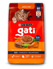GATI ADULTO SABOR CARNE Y POLLO 15KG