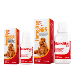 HEMOLITAN PET VITAMINAS PERROS Y GATOS