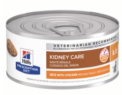LATA HILL'S PRESCRIPTION DIET GATO K/D PATE CUIDADO RENAL 156GR
