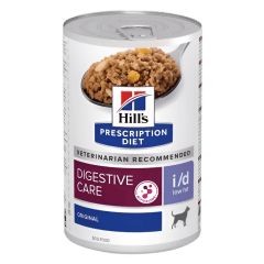LATA HILL'S PRESCRIPTION DIET PERRO I/D CUIDADO DIGESTIVO 370GR PAVO