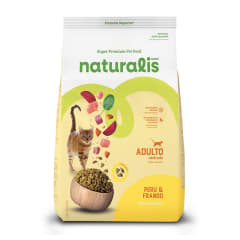 NATURALIS GATO ADULTO CASTRADOS POLLO Y PAVO 1,5KG