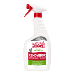 REMOVEDOR DE MANCHAS Y OLORES PERRO NATURE'S MIRACLE 709ML