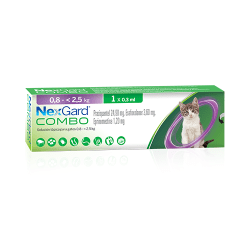 NEXGARD COMBO CAT 0,8KG HASTA 2,5KG