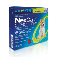 NEXGARD SPECTRA CAJA 3 UNIDADES 7,6 A 15 KG