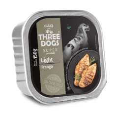 PATE THREE DOGS ADULTO LIGHT POLLO 150GR