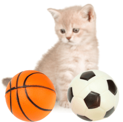 PELOTA DEPORTIVA GATO ANTI ESTRES WONDER CAT