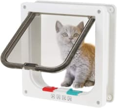 PUERTA ABATIBLE GATOS  21x18CM INTERIOR