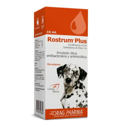 ROSTRUM PLUS OTICO PERROS 15 ML