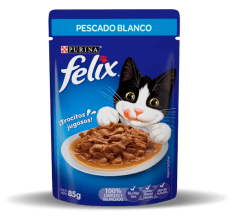 SACHET FELIX PESCADO BLANCO 85GR