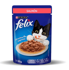 SACHET FELIX SALMON 85GR