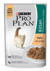 SACHET PRO PLAN GATO KITTEN POLLO 80GR