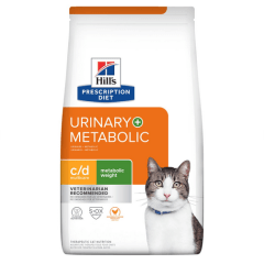 HILLS CAT C/D URINARY + METABOLIC
