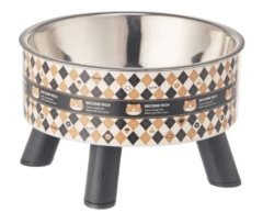 PLATO ACERO INOXIDABLE CON ALTURA