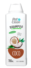 SHAMPOO Y ACONDICIONADOR PRELAVADO COCO PET CLEAN 700 ML