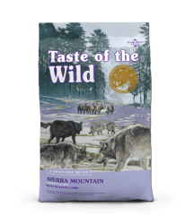 TASTE OF THE WILD CANINE SIERRA MOUNTAIN CORDERO ASADO