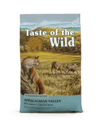 TASTE OF THE WILD CANINE SMALL BREED APPALACHIAN VALLEY VENADO Y GARBANZOS 2KG