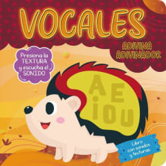 Adivina Adivinador Vocales Libro con sonidos y texturas