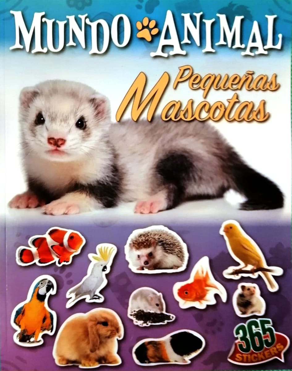 365 Stickers Mundo Animal Pequeñas Mascotas1