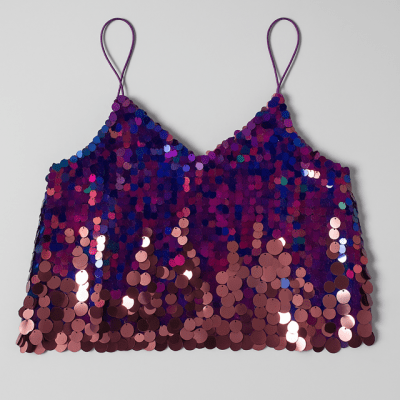 Camisa con Lentejuelas Tornasolado Sirena1