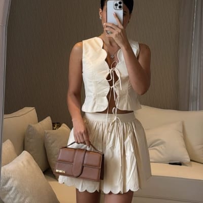 Conjunto Mujer Paula Beige1