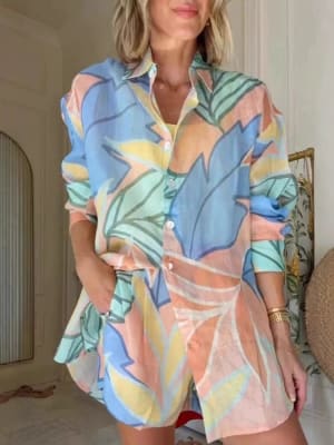 Conjunto Estampado Mujer Eiza Multicolor1