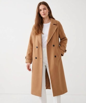 Abrigo Largo Camel Andorra Mujer Otoño Invierno1