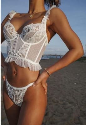 Conjunto Lenceria Luck White2