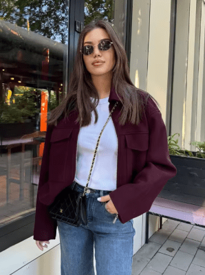 Chaqueta Anto de Lana Burdeo1