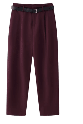 Pantalon Bruselas Plices Burdeo1