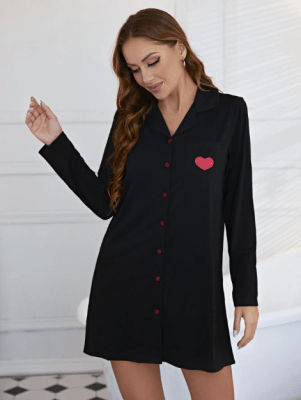 Bata Vincenza Algodón Negro2