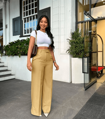 Pantalon Carla Beige1