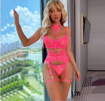 Set Lenceria Berlin Fuscia1