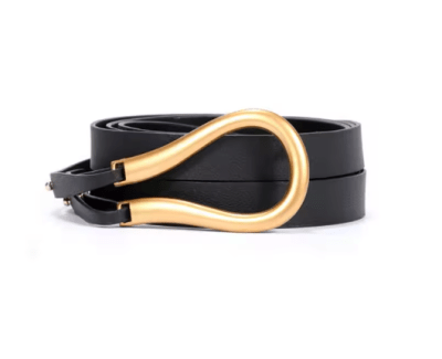 Correa de Muñeca con Hebilla de Metal Negro1