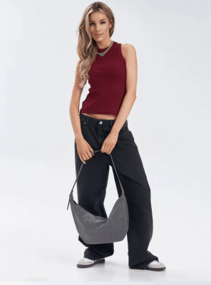 Cartera London Gris1