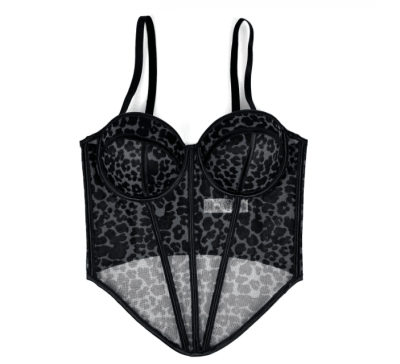 Corset Kiara Print Gris1