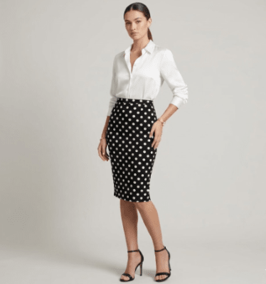 Falda Tubo Ajustada Mujer Lia1