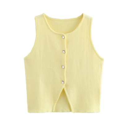 Chaleco Charlotte Amarillo1