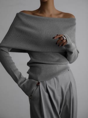Sweater Arlente Gris Mujer1