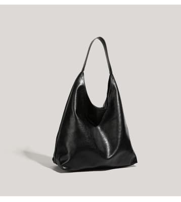 Bolso Hobo Mujer con Cartera Interior Negra Londres2