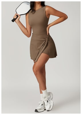 Vestido Deportivo  Alondra Marron2