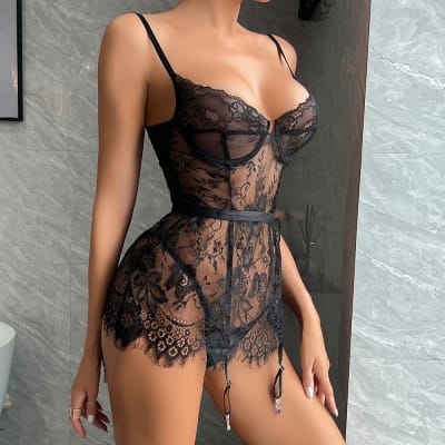Baby doll Massima Negro1