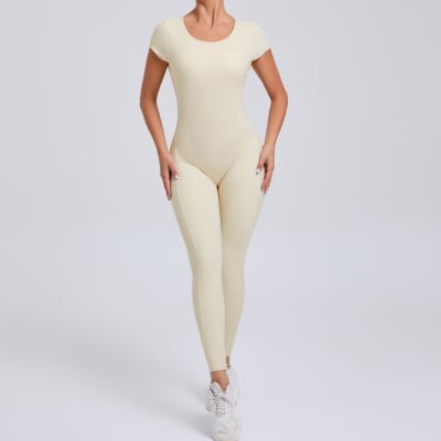 Enterito Moldeador Renate Beige Arena Manga Corta1